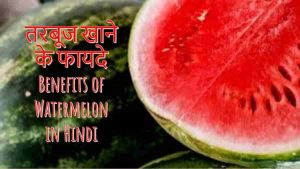 Read more about the article तरबूज के फायदे – 10 Benefits of Watermelon in Hindi